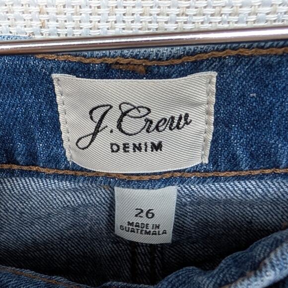 J.Crew Denim A-line Button Front Short Skirt, size 26 - Picture 3 of 8